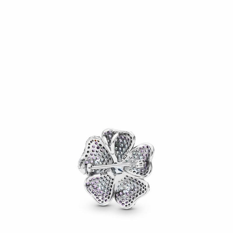 Pandora Australia Glorious Bloom Pendant - Sterling Silver | VNEOIH862